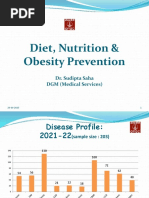 Diet Nutrition & Obesity Prevention