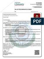 Admission Letter - Shuaib Suleiman - Al-Hikmah University, Ilorinr