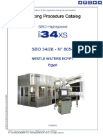 Servicing Procedure Catalog: SBO 34/28 - #8054