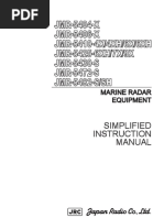 101-RadarSea JRC JMR-5400 Instruction Manual Simplified 1-10-2021