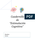 Cuadernillo Estimulación Cognitiva 2022