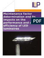 Determination of Maintenance Factors - GN11 ILP