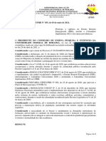 RESOLUO CEPE UFRR N 035 de 03.05.21 - Prorroga A Vigncia Do Ensino Remoto Emergencial ERE e Institui o Calendrio Suplementar 2021