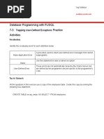 PLSQL 7 3 Practice