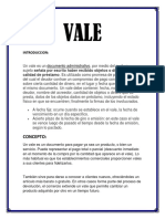 VALE Informe