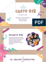 Decreto 618