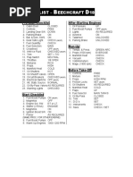 Junuz96 Twin Beech Checklist