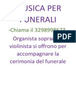 Musica Funerale Ghedi