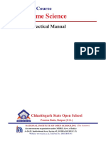 216 - Home Science Practical Manual Prepage