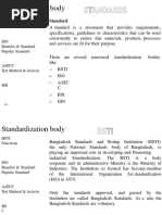 Lecture 01 Standard Body