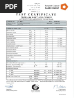 3-Cement Test Report