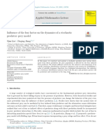 Influence of The Fear Factor On The Dynamics of A Stochastic Predator-Prey Model