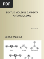 Bentuk Molekul Dan Gaya Antarmolekul