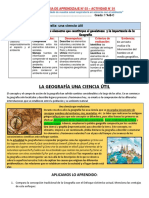 La Geografía Una Ciencia Útil