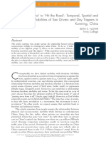 NOTAR, B. E. (2012) - "Coming Out" To "Hit The Road" - Temporal, Spatial and Affective Mobilities of Taxi Drivers and Day Trippers in Kunming, China