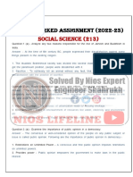 10th SST 213 Tma English Medium