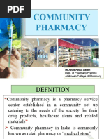 Community Pharmacy