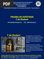 Prueba Hipótesis T Student Junio 2023