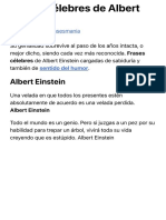 Frases Célebres de Albert Einstein - Frasesmania