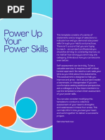 Power Skills Assessment Template