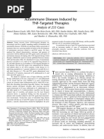 Autoimmune Diseases Induced by TNF Targeted.7