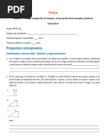 Tarea 6 Trabajo y Energía de Un Sistema