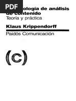 Krippendorff, Klaus (1990 (1980) ) - Metodología de Análisis de Contenido - Ed. Paidós