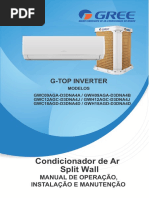 Manual Ar Condicionado Gree G-Top Inverter