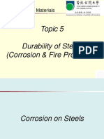 Topic 5 Steel Durability & Testing