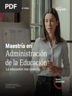 Maestria en Administracion de La Educacion