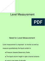 Liquid Level Measurement