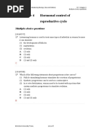 % Chapter 4: Hormonal Control of Reproductive Cycle