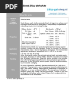 Product Data Sheet Silica Gel Wit