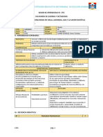 SESION APRENDIZAJE Ccss 5to 2