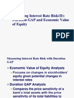 Duration Gap Model