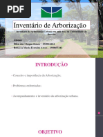 Inventário de Arborização