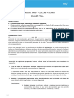 Evaluación de Danza y Arte