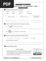 Ficha Com 4to - Palabras Agudas