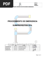 Procedimiento de Emergencia Sumiproyectos