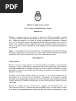 Proyecto de Ley de Repudio La Detención de Iván Blacutt, Docente y Precandidato Del FITU