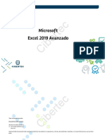 Manual de Excel 2019 Avanzado