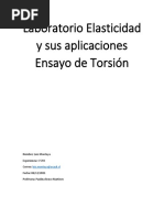 Ensayo de Torsíon