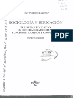 José Taberner Guasp - Sociología y Educación-Tecnos (2008)