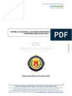 Informe de Auditoria 2022