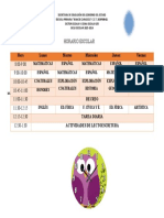 HoraRIO ESCOLAR