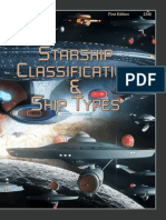 FASA 2340 Starship Classification and Ship Types