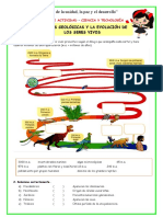 Ficha-Mart-Cyt-Las Eras Geológicas y La Evolución de Los Seres Vivos