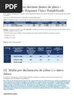 Casos Infracciones