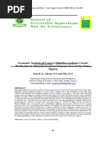 Economic Analysis of Cassava (Manihot Esculenta Crantz) Production in Akinyele Local Government Area of Oyo State, Nigeria