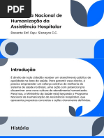 Programa Nacional de Humanização Da Assistência Hospitalar - 11